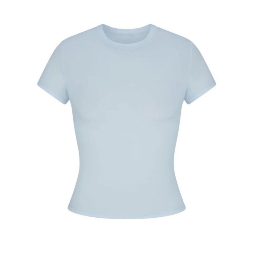 Skims Fits Everybody T Shirt Opal XS NWOT
